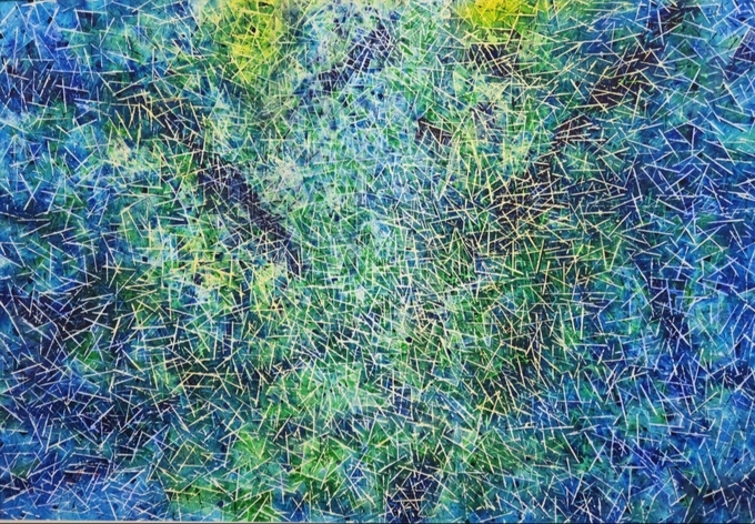 No1 희망 162 * 112.0 cm Watercolor on paper