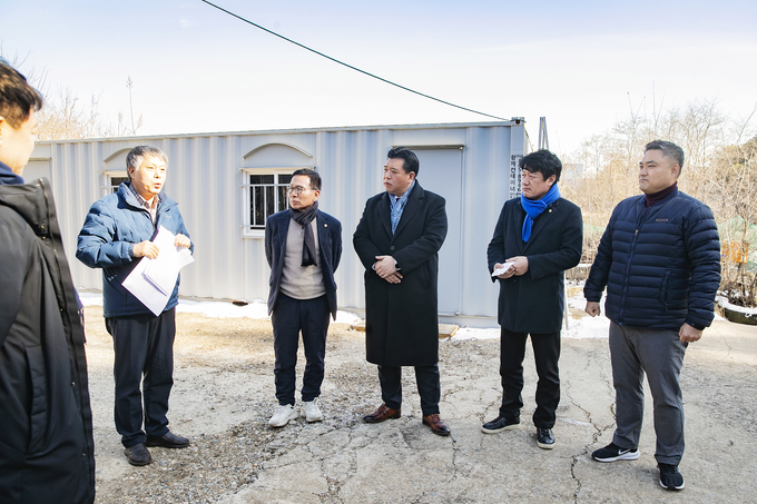 화성시의회 도시건설위원회 현장방문 (사진 -화성시의회 제공) 