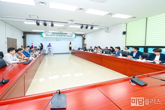 화성시의회 경제환경위원회, 쌀 농업 육성 발전을 위한 간담회