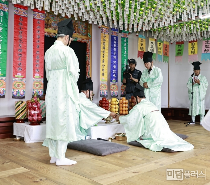 융릉 사도세자 추모 제 263주기 기신제