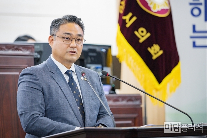 김상균 의원 시정질문 ( 사진 - 화성특례시의회 제공) 